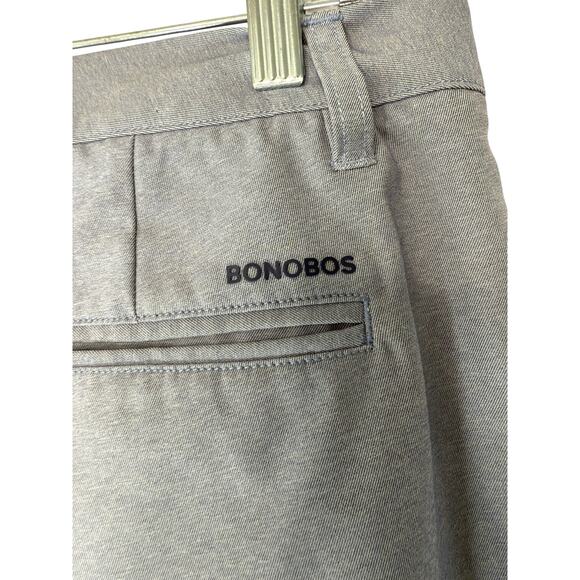 Bonobos Golf Pants Men's Blue Slim Fit Basic Casual Straight Leg Size 34 x 34 - Picture 7 of 12